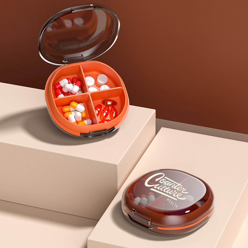 Pill Cutter Medicine Storage Box 2