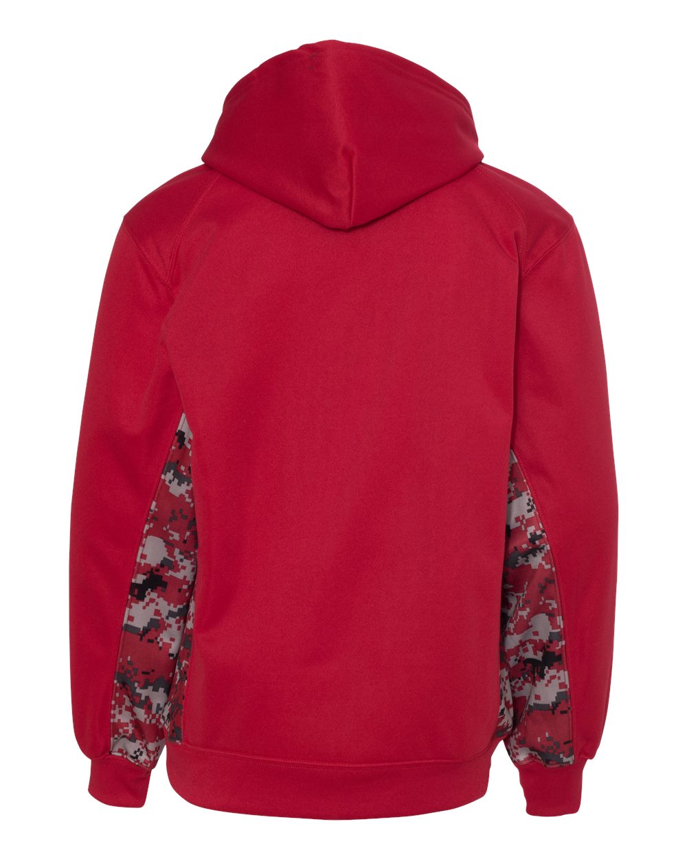 Youth Digital Camo Colorblock Performance Fleece Hooded Sweatshirt - 2464 25