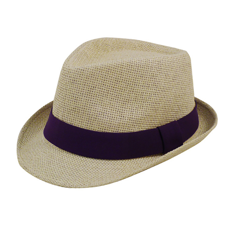 Nature Straw Fedora Hat 6