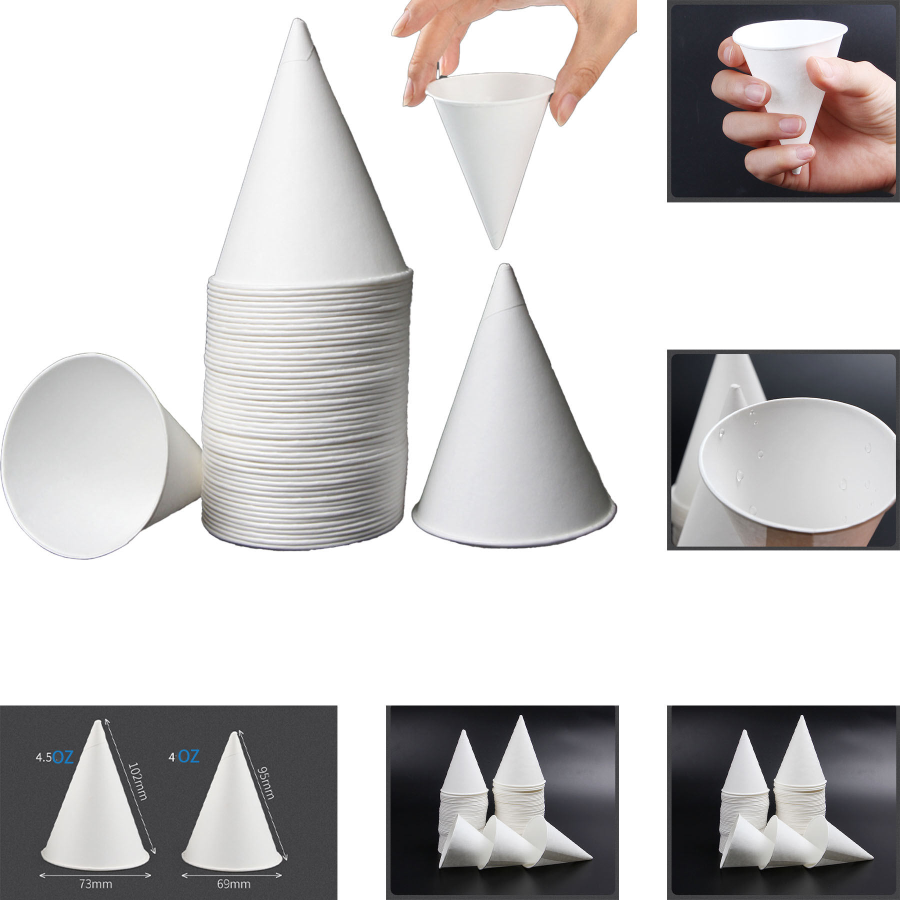 Disposable Conical Office Cup 2