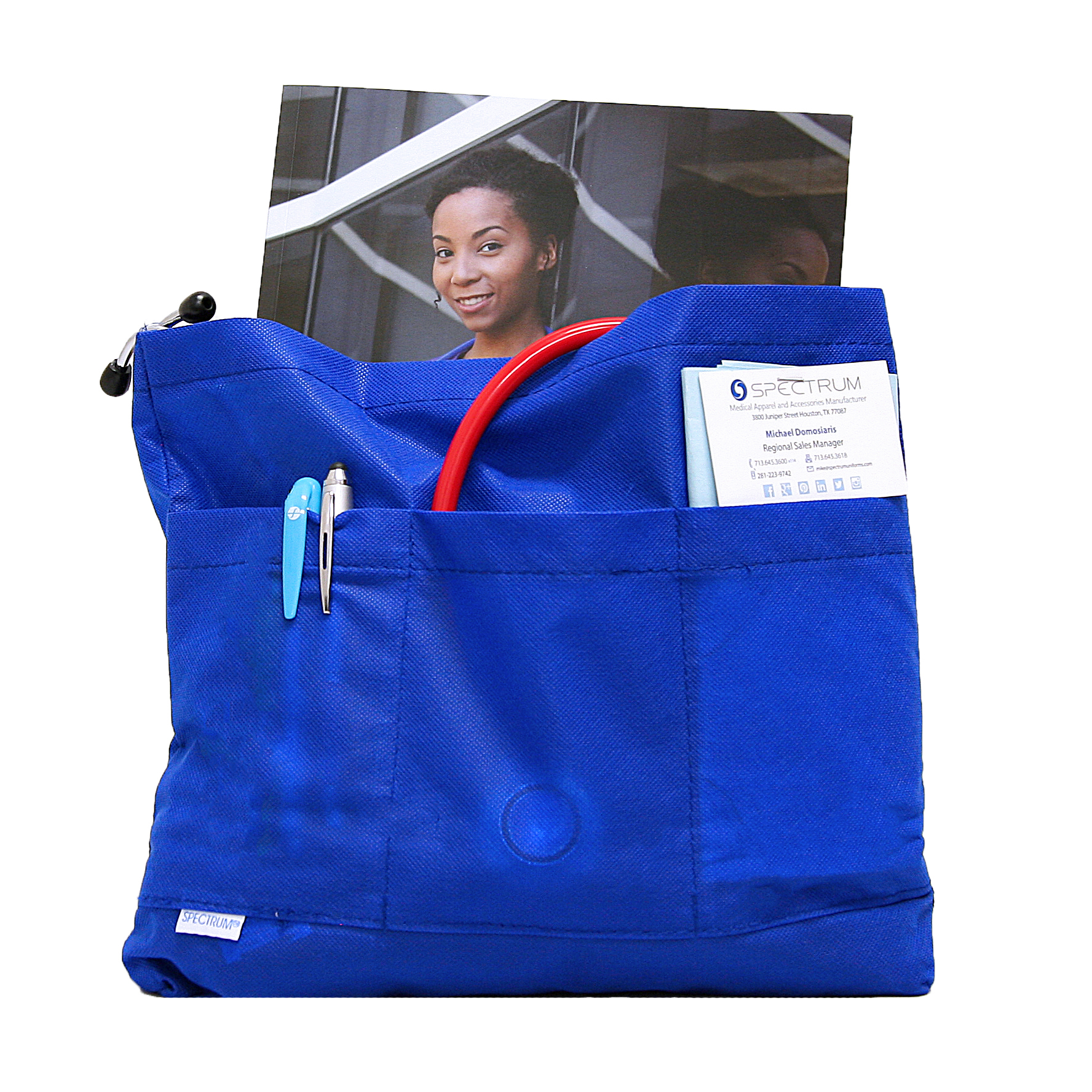 Medical Multi-Pocket Caddy- Buckle Clip