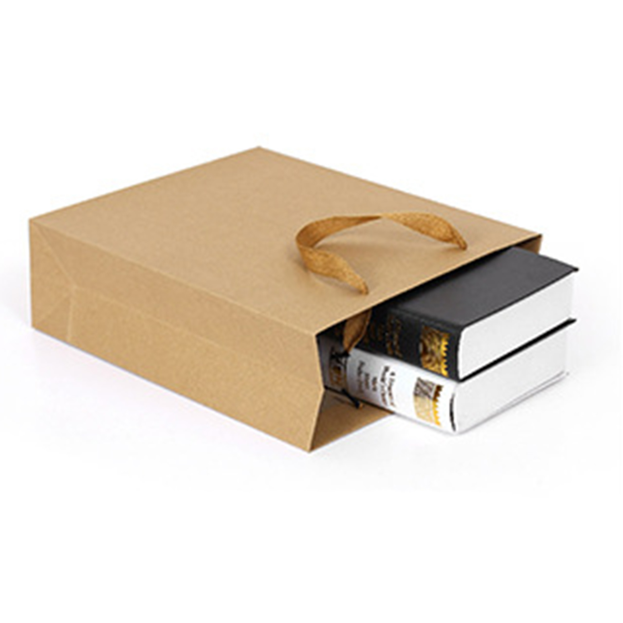 MOQ100 Kraft Paper Gift Bag 4