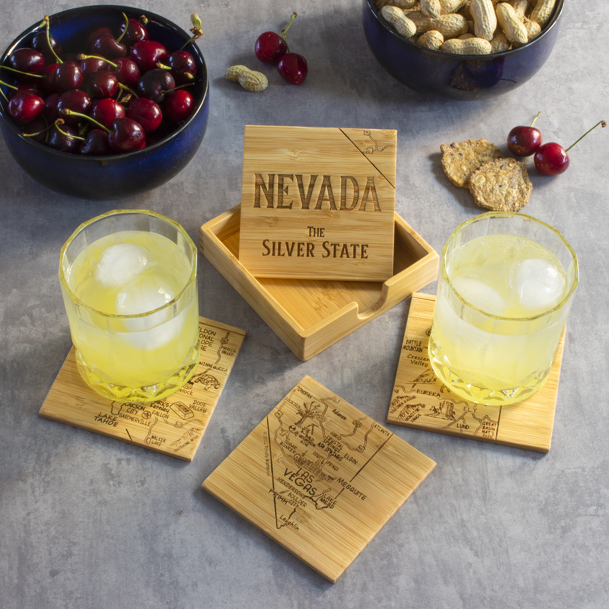 Nevada Puzzle Coaster Set 7