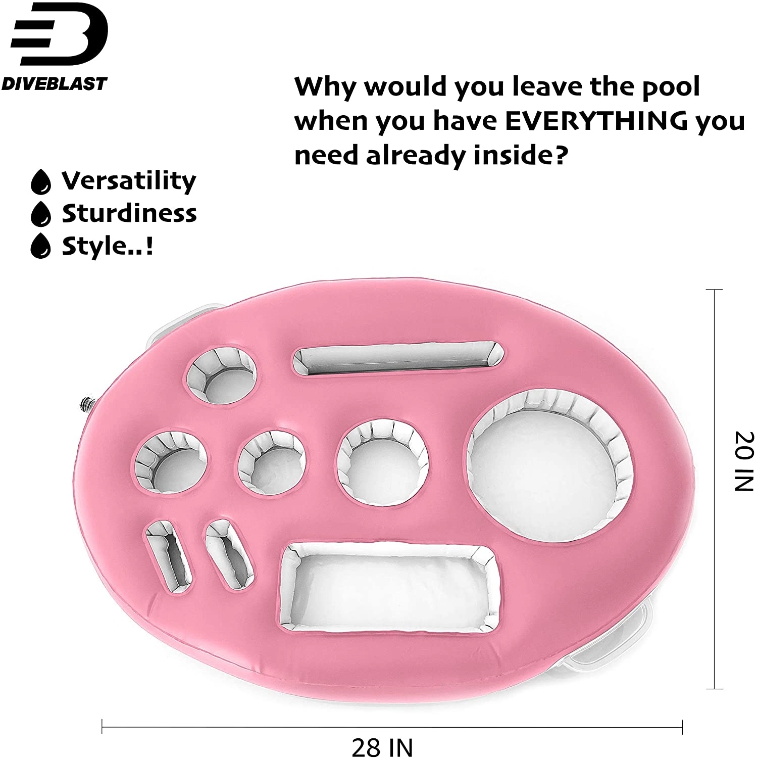 Premium Floating Drink Holder for Pools & Hot Tub 4