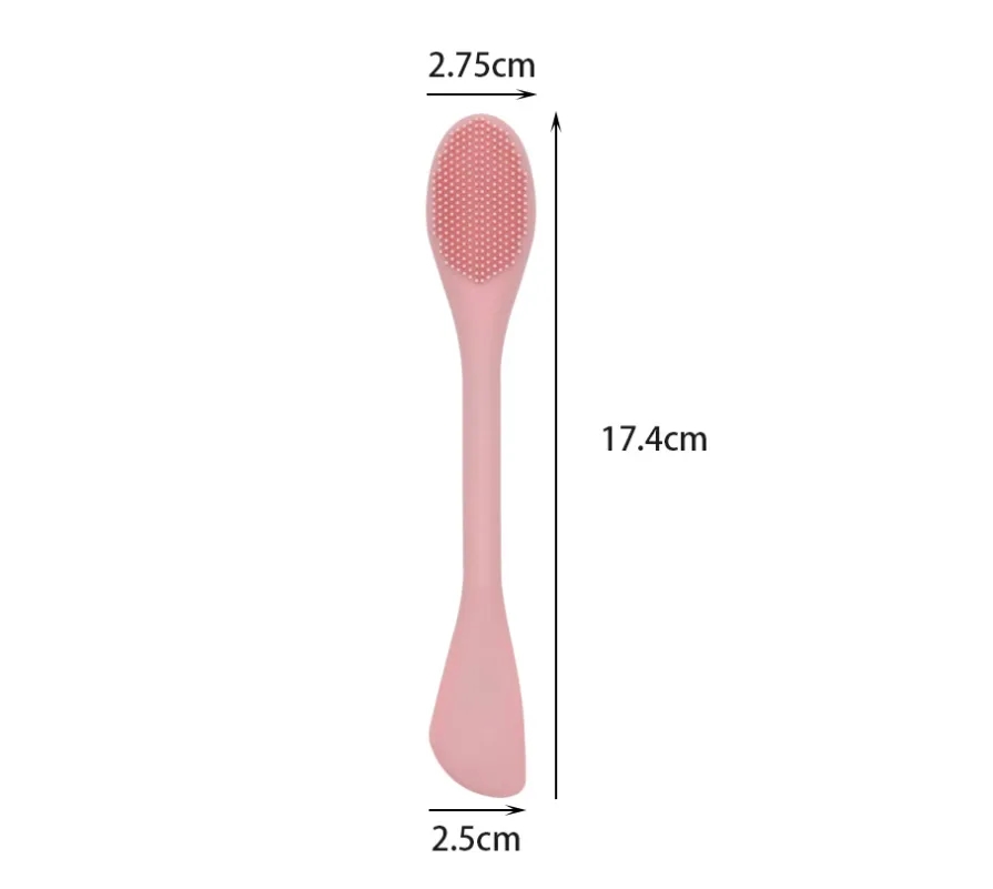 Dual End Silicone Facial Mask Brush 6