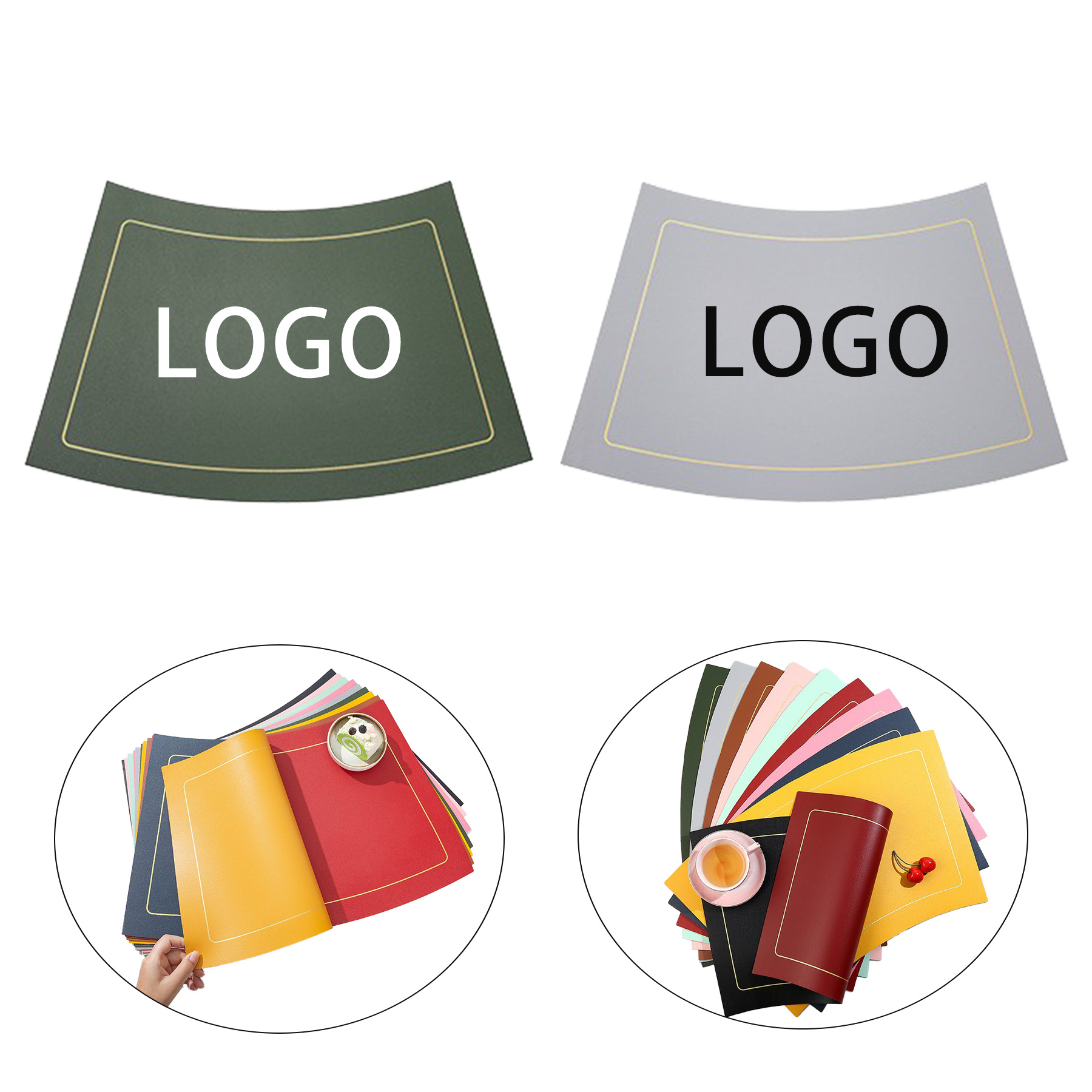 Faux Leather Placemat 1