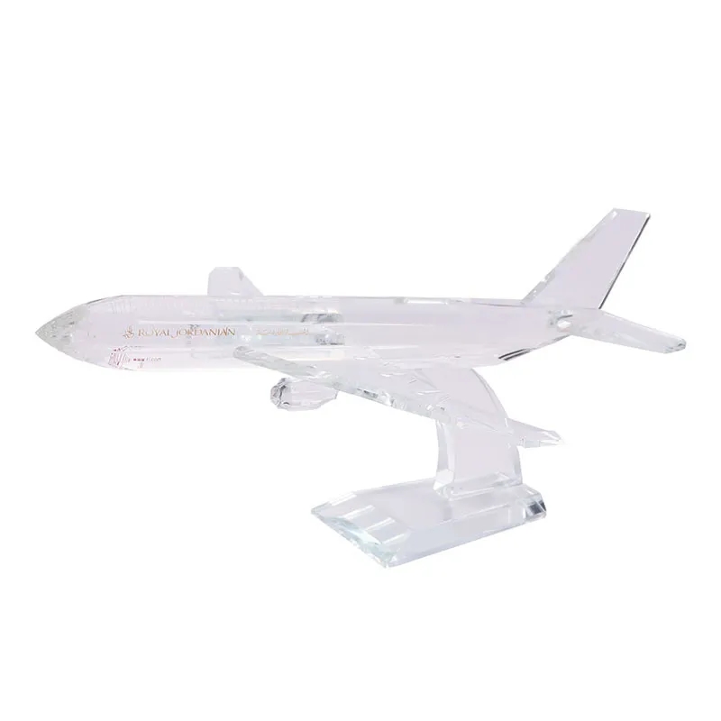 Clear Crystal Airplane Award 3