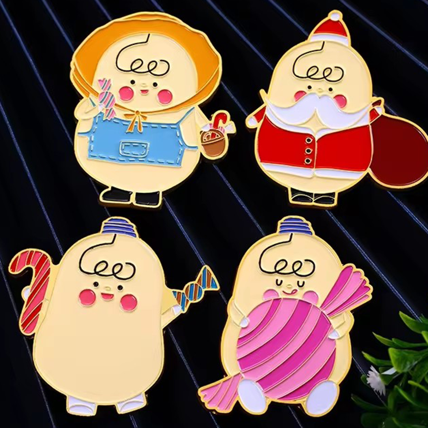 Cute Metal Fridge Magnet 2