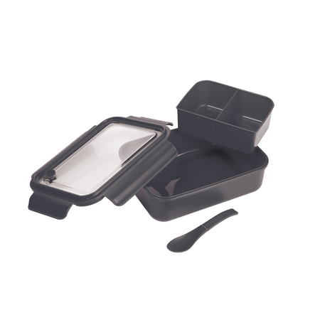 Three Compartment Food Storage Bento Box 13