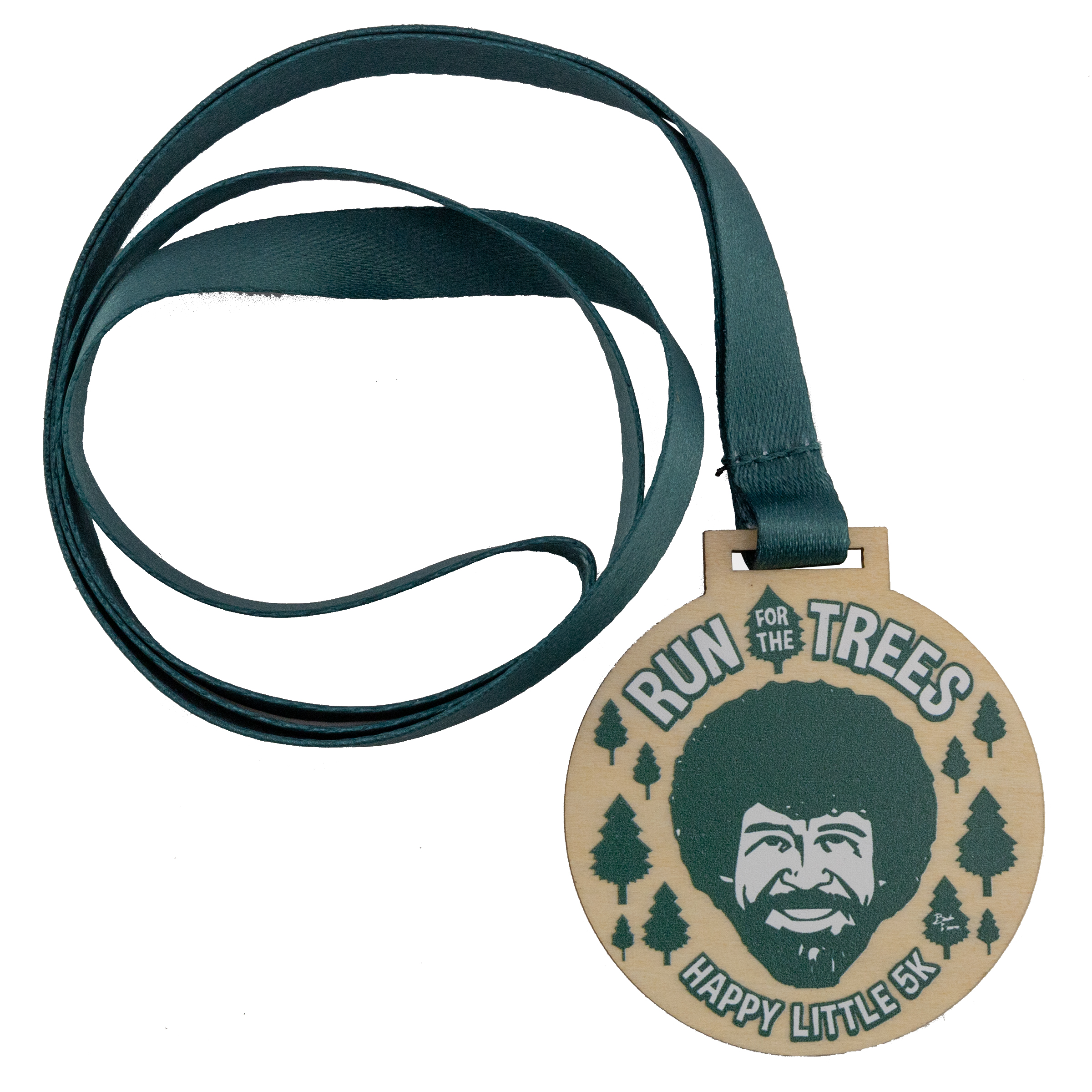 Custom Wood Medals Full Color (1-1/2") 2