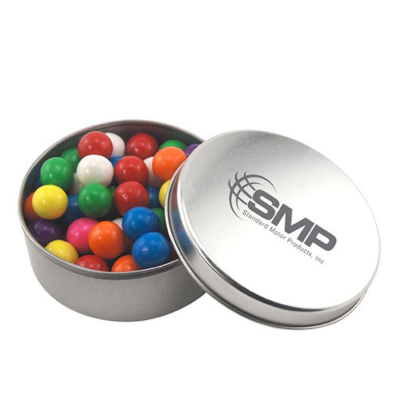 Round Tin with Gumballs 2