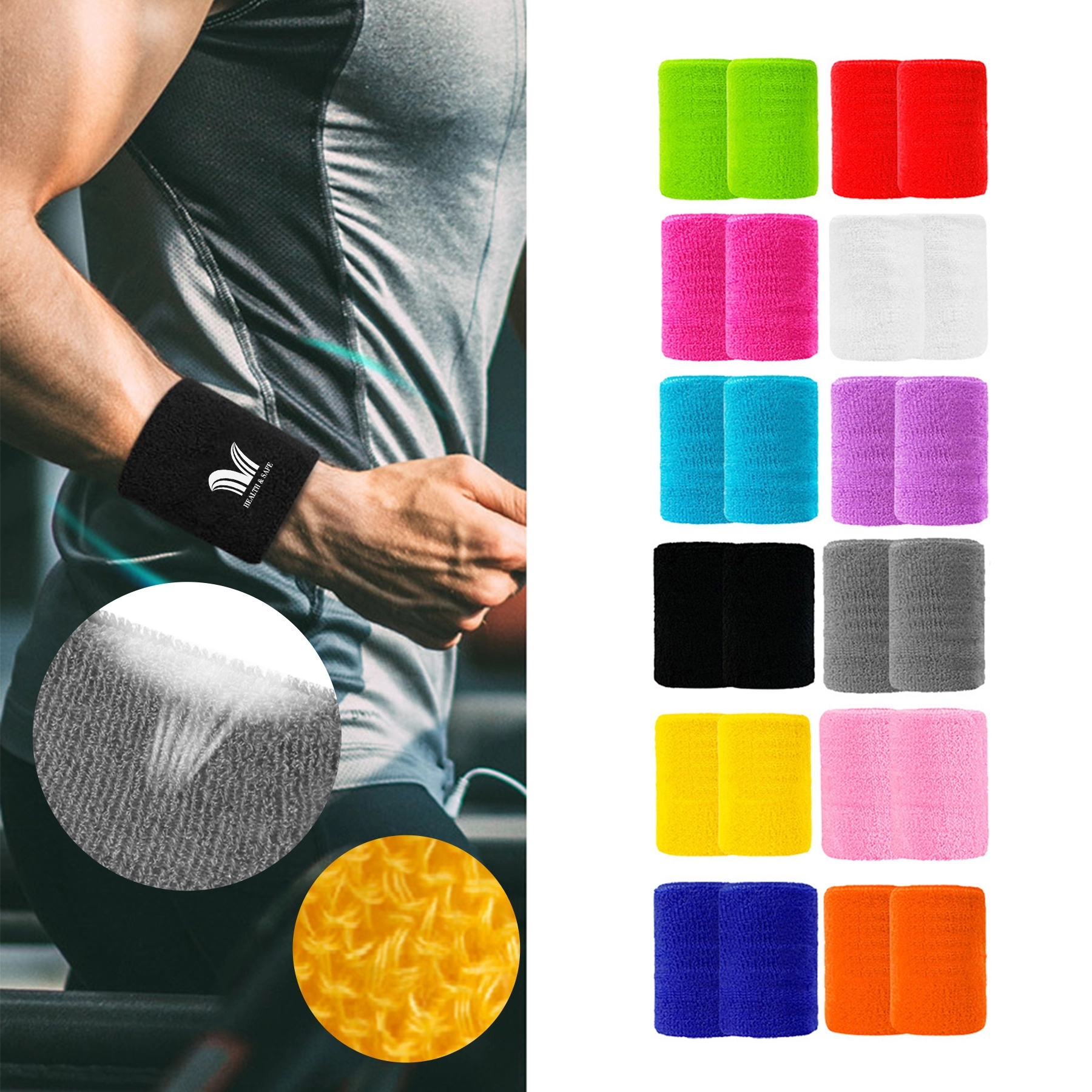 Wrist Sweatbands Sports Wristbands 1