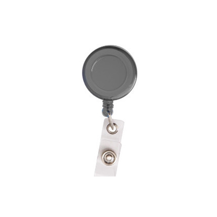 Cord Round Retractable Badge Reel with Metal Slip Clip 5
