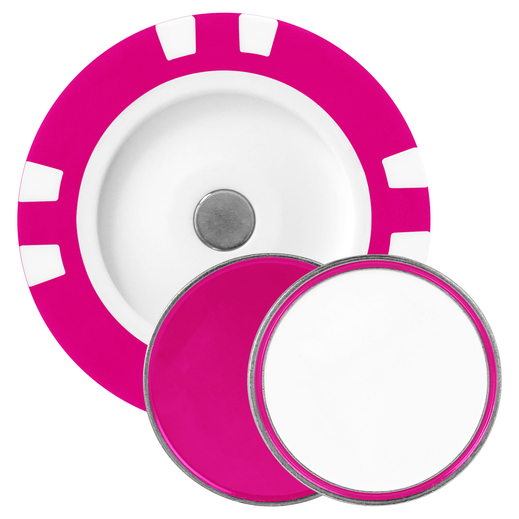 Removable Golf Ball Marker/Magnetic Poker Chip 8