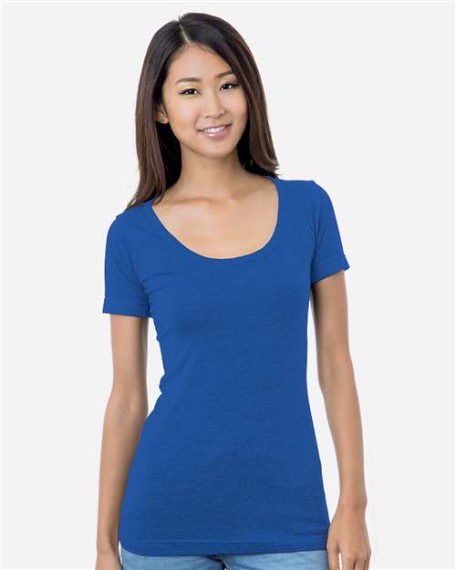 Women's USA-Made Scoop Neck T-Shirt - 3405 12