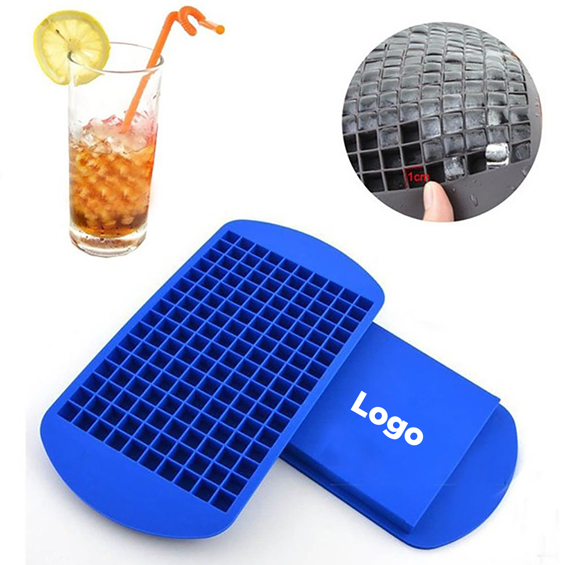 Mini Small Square Silicone Ice Maker Mold 2