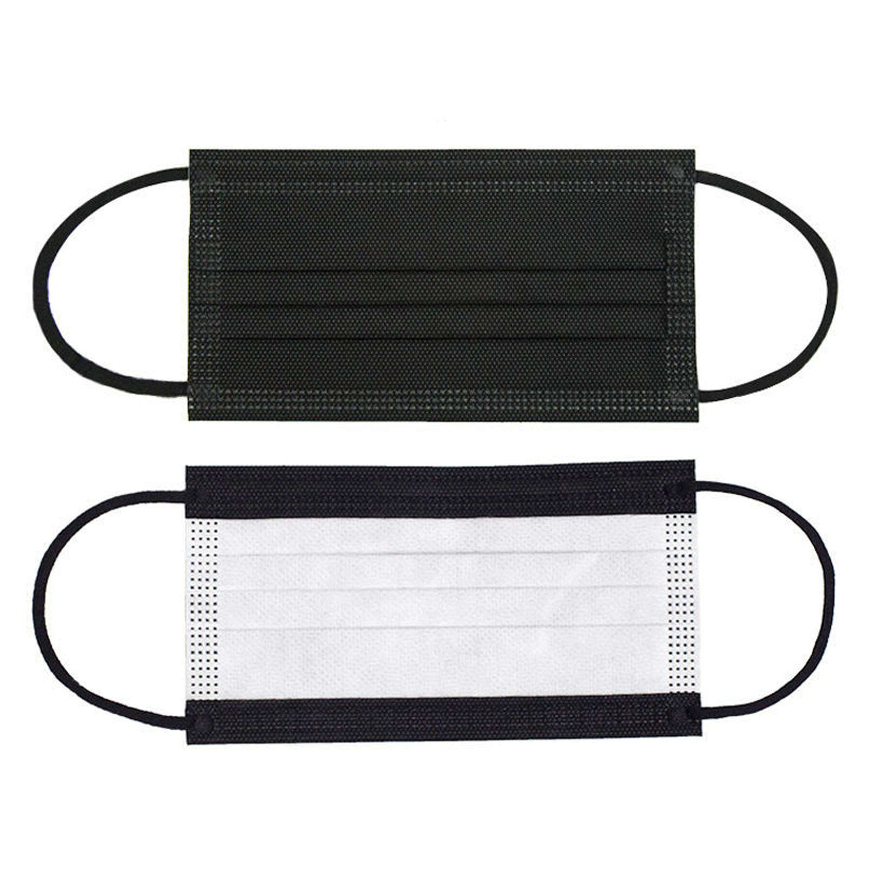 Standard 3ply Nonwoven Disposable Civilian Face Masks 1
