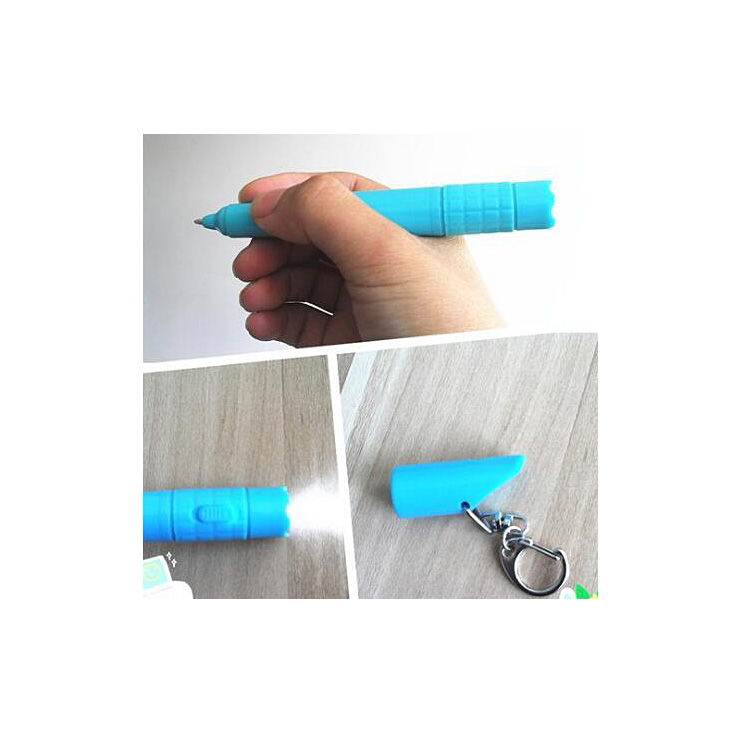 Multifunctional Whistle Flashlight Point Pen