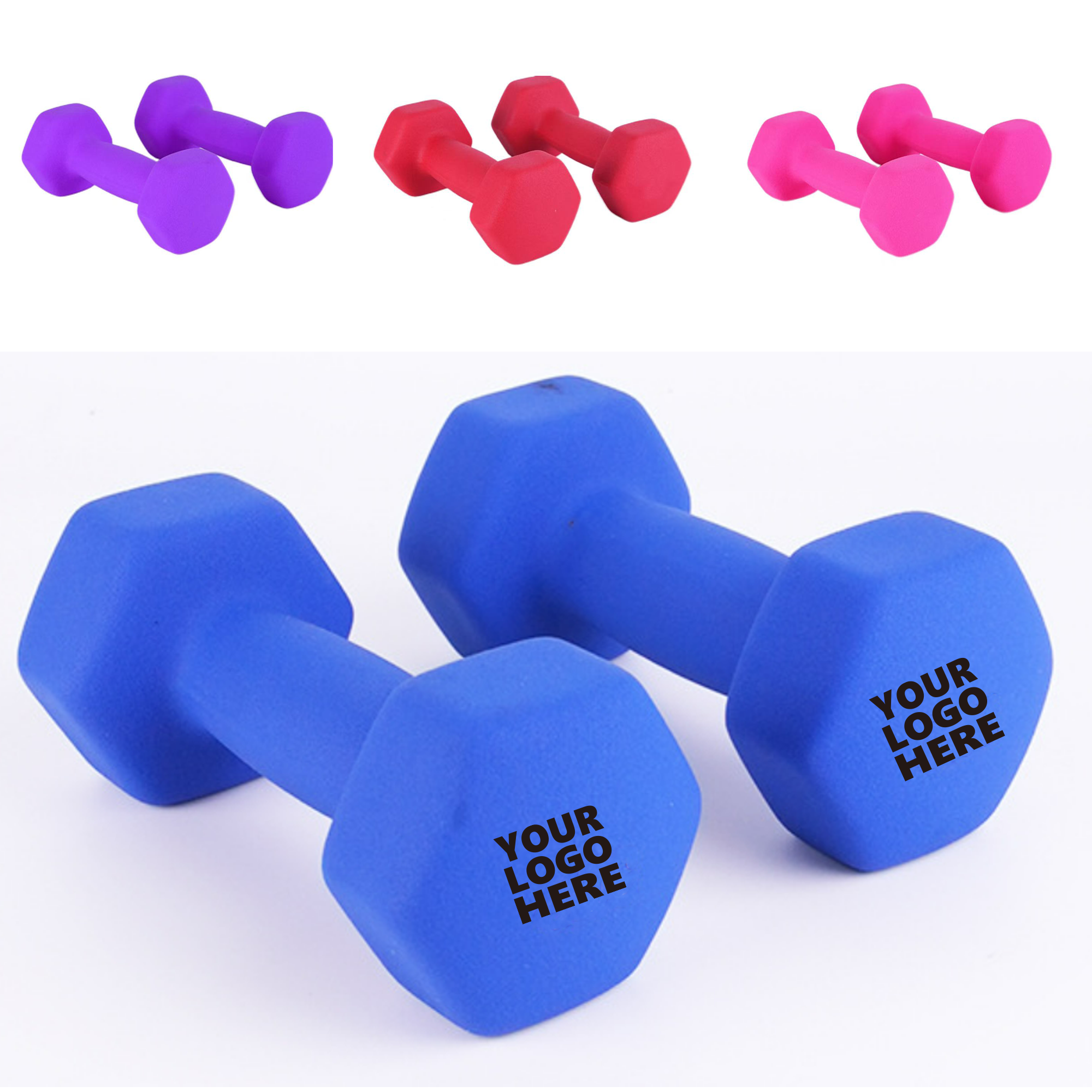 2-Pound Fitness Dumbbell 2