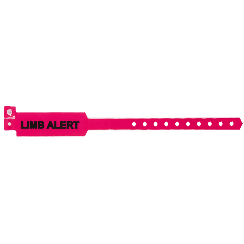Medical Alert Wide Vinyl Wristbands 9