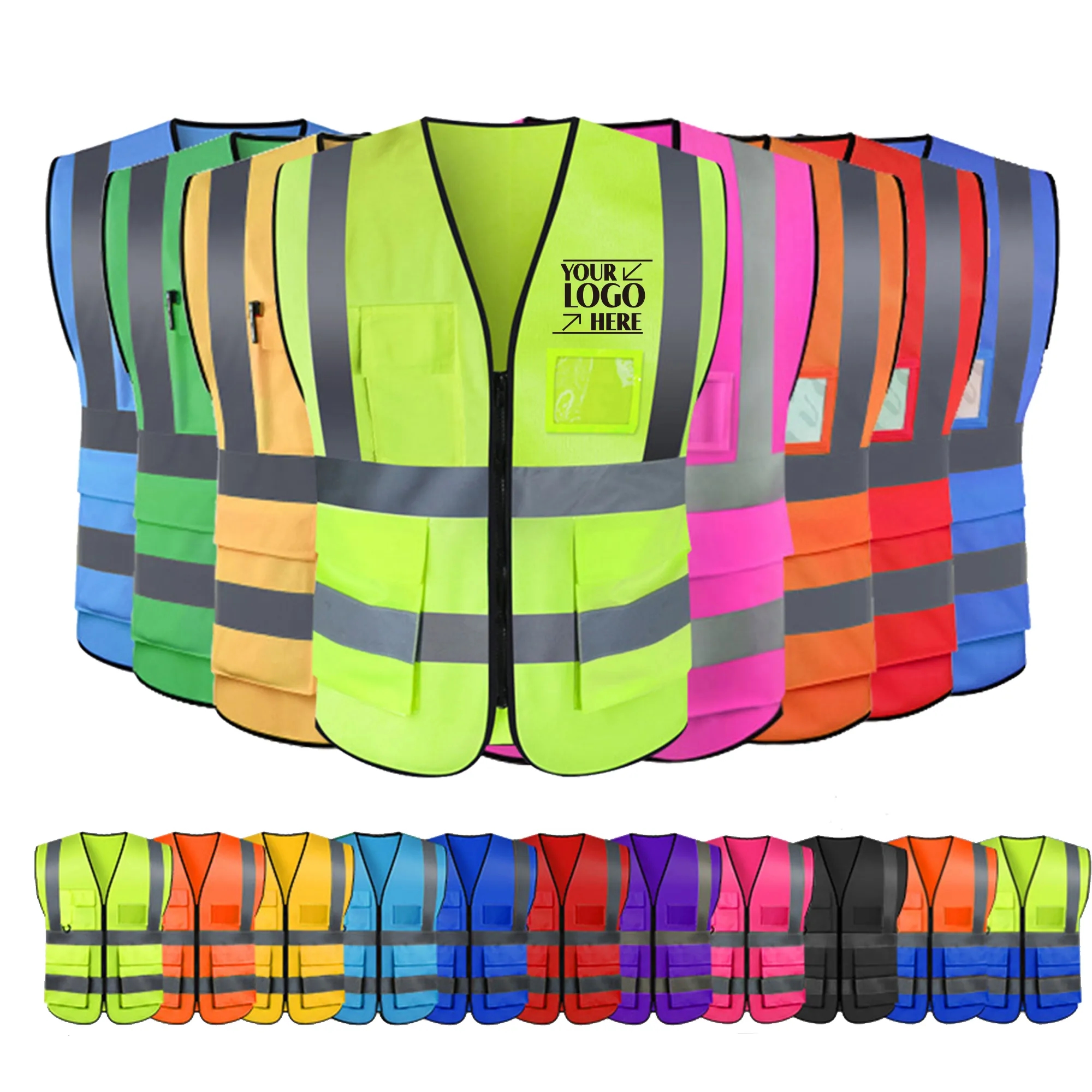 Multi-pocket Safety Vest 9