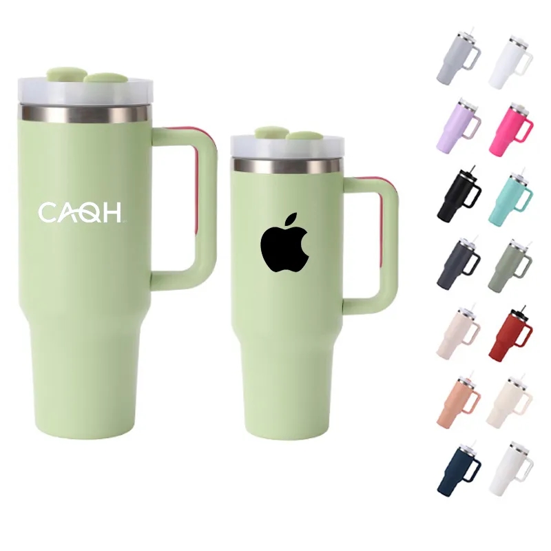 30oz Tumbler with Handle and Straw 3