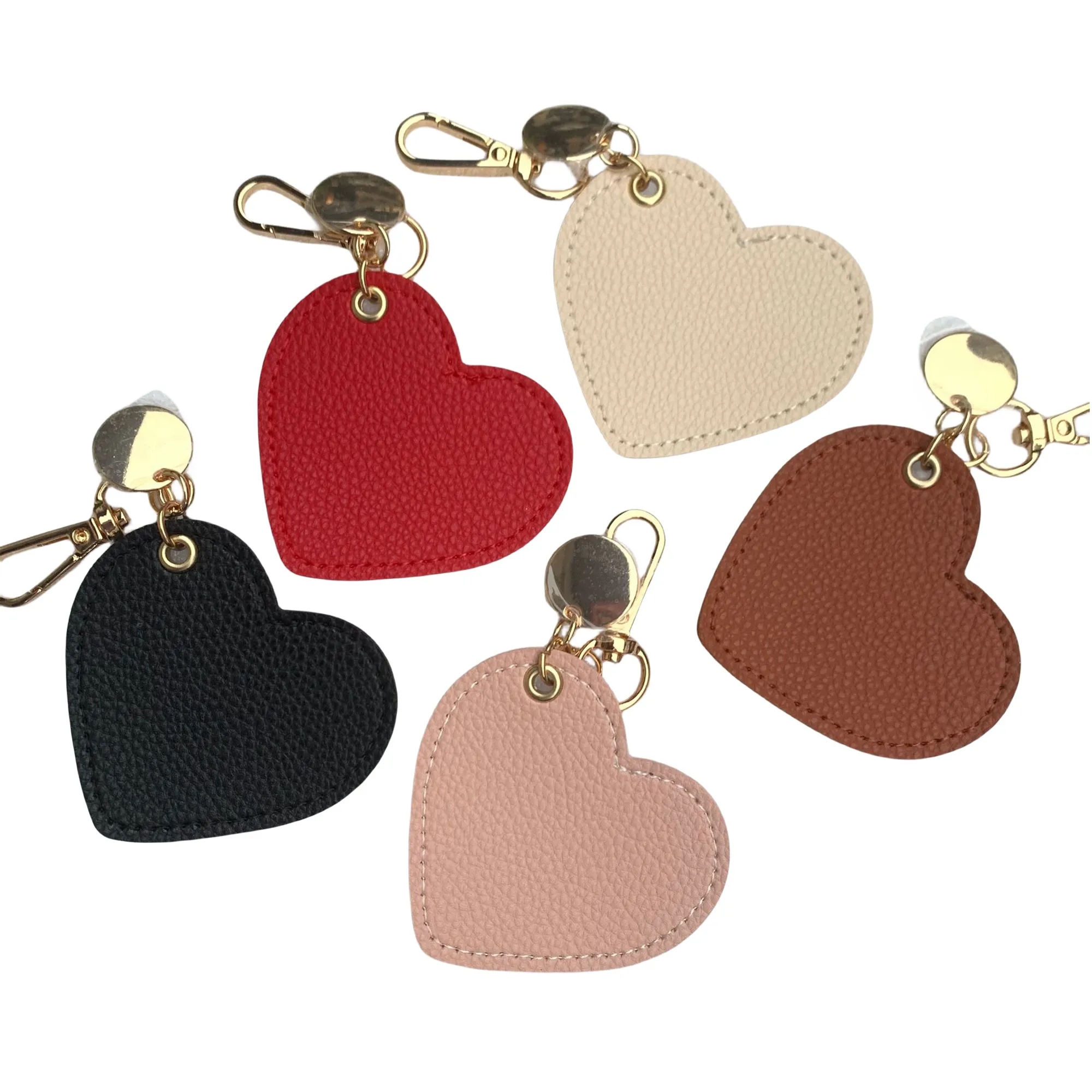 Heart Leather Keychain 5