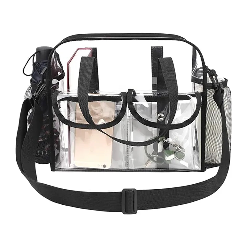 Waterproof Stadium Transparent Clear Tote Bags 5