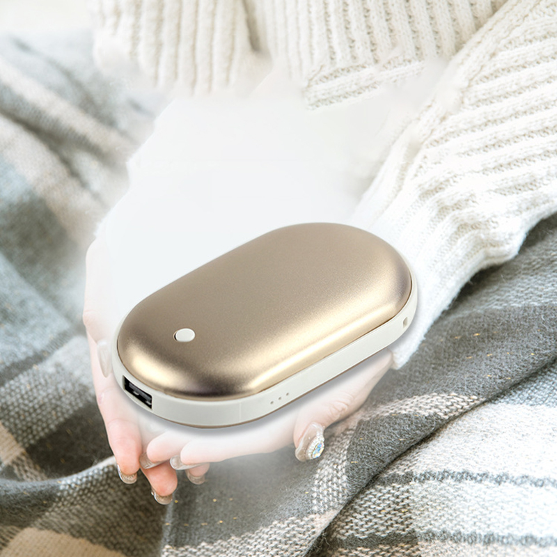 2 in 1 Portable USB Electric Handwarmer 5000mAh Powerbank 4