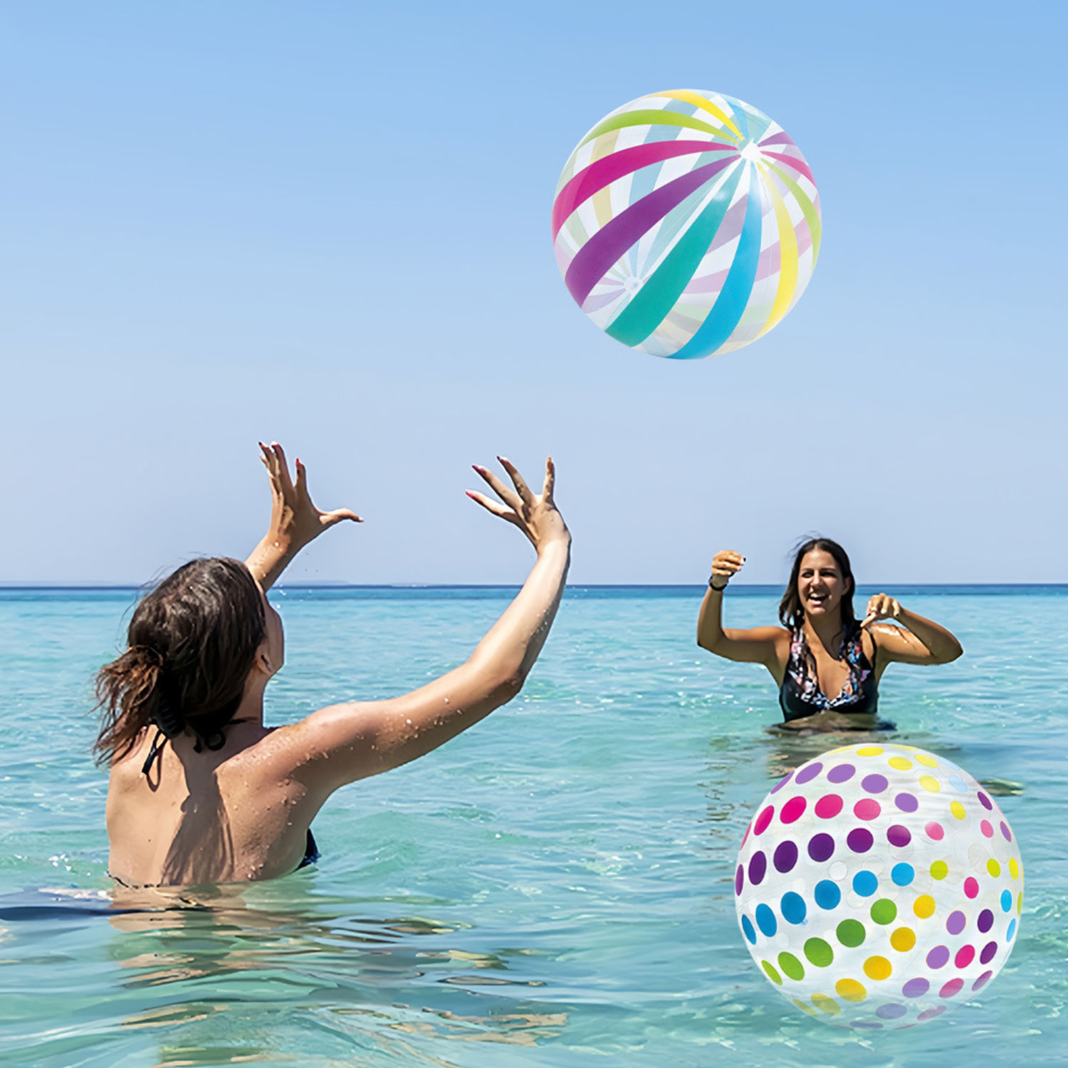 Eco Friendly PVC Inflatable Beach Ball 6