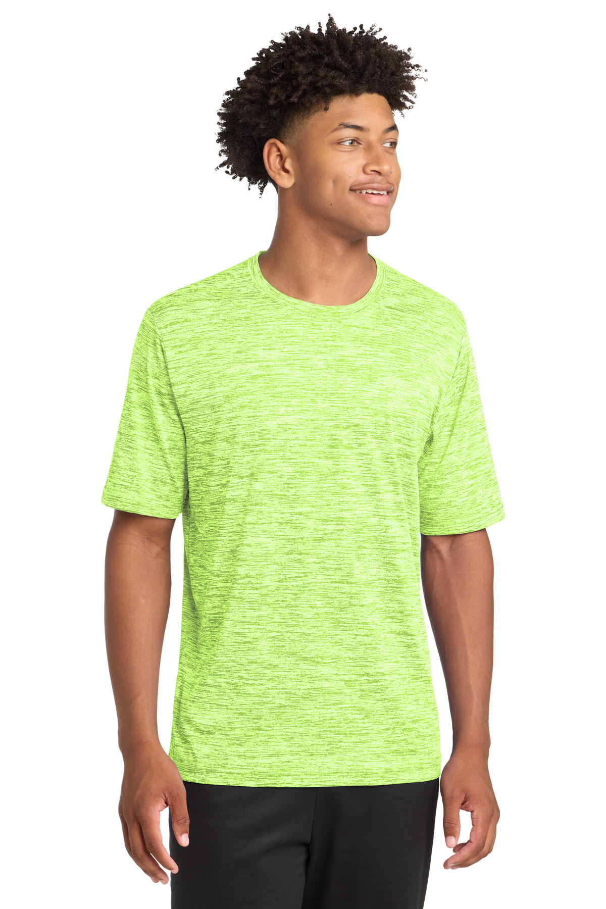 Sport-Tek PosiCharge Electric Heather Tee. ST390 123