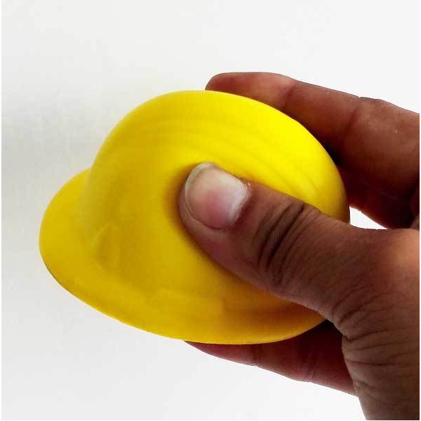 PU Foam Hard Hat Stress Balls for Kids Parties 2