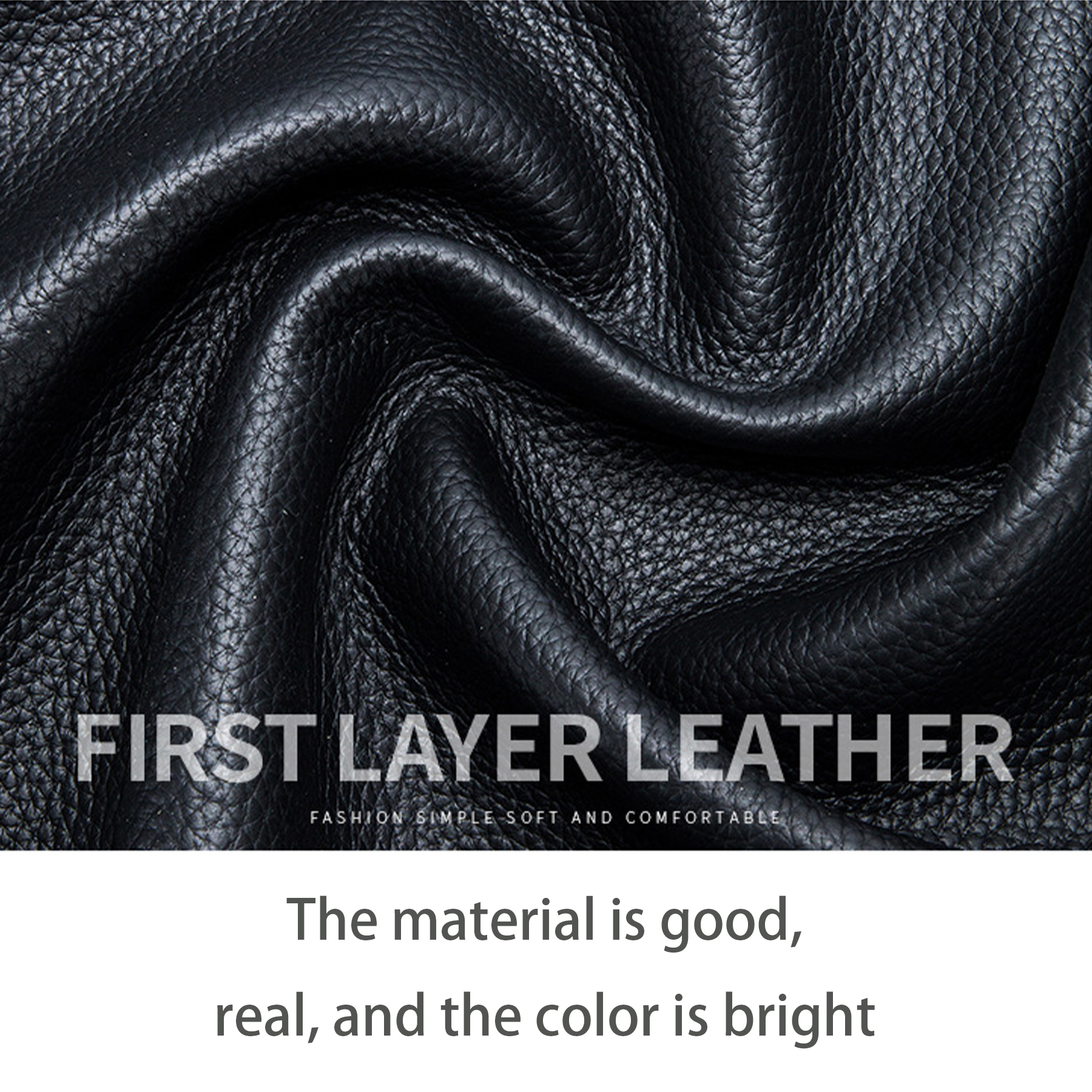 Genuine Leather Simple and versatile coin purse 7
