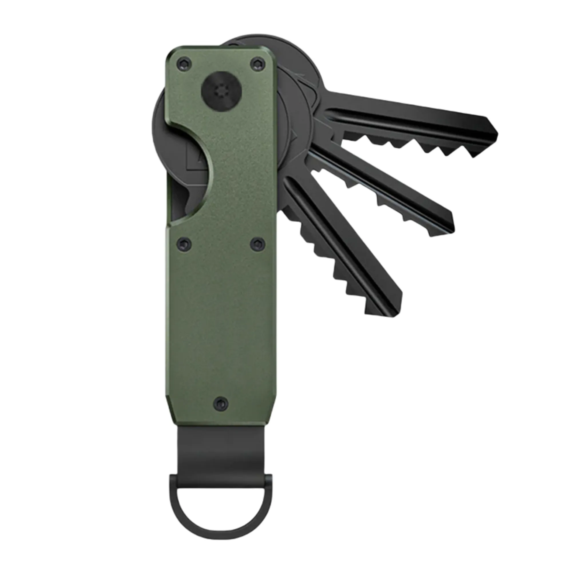 Aluminum Key Organizer Holder Compact Keychain 6