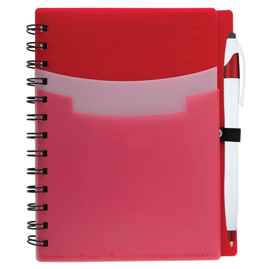 Pocket Notebook With Pen Hardcover 8