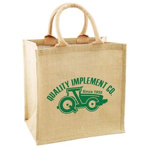 Small Jute Tote Bag 1