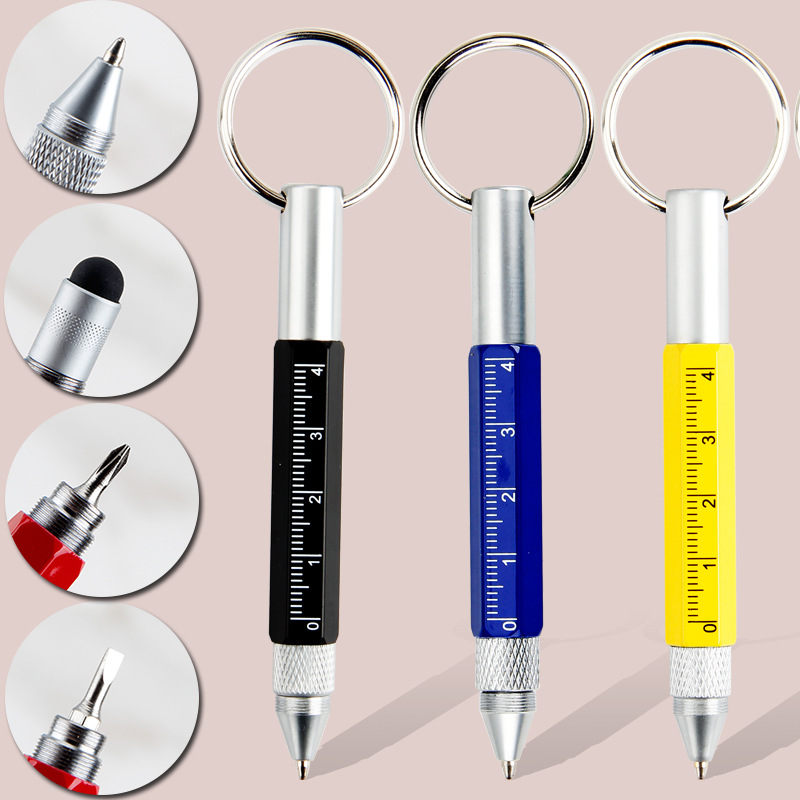 Mini Tool Pen Multifunctional Creative Capacitive Pen / Carabiner 7