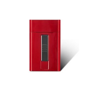 Slim Metal Cigarette Case With Built In USB Rechargeable Lighter 7