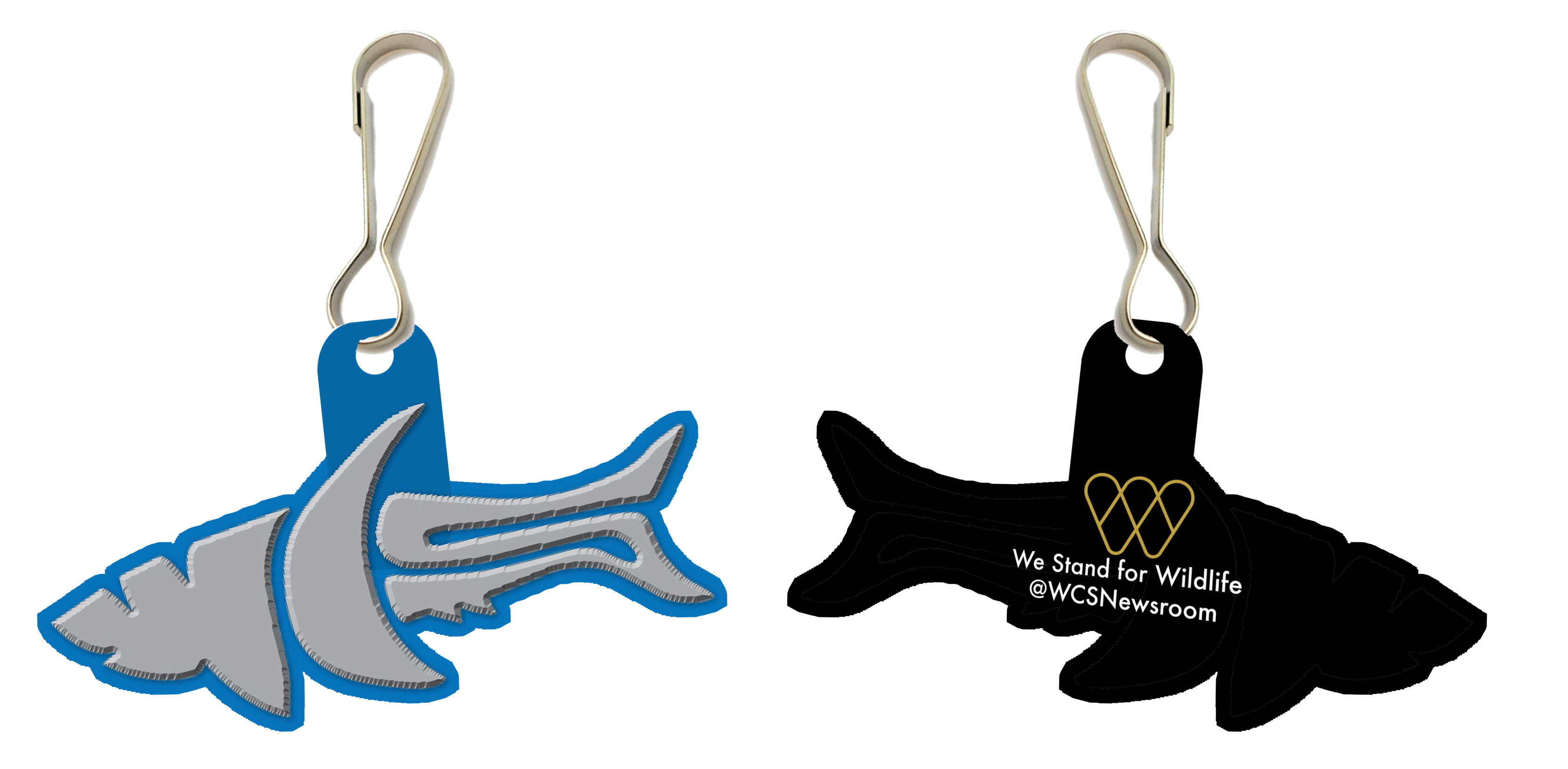 Flexible PVC Zipper Pulls with D-Ring- USA Made 8