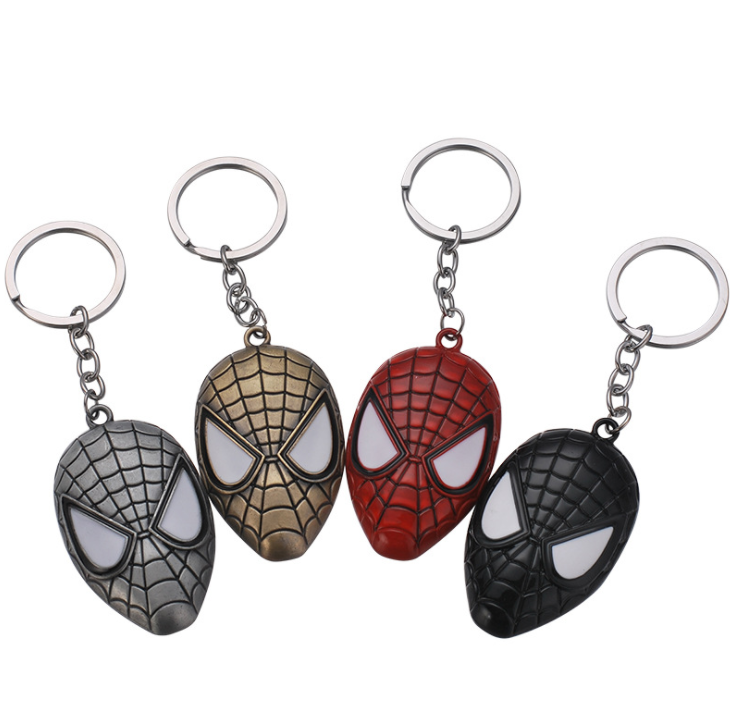 Heavy Duty Cute Metal Superhero Keychain 1