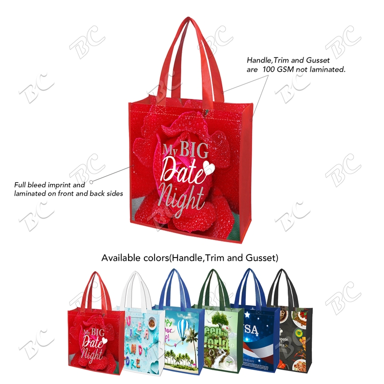 Free Shippin 9.5 x 11.5 Small Quantity Custom Laminated Bag 4