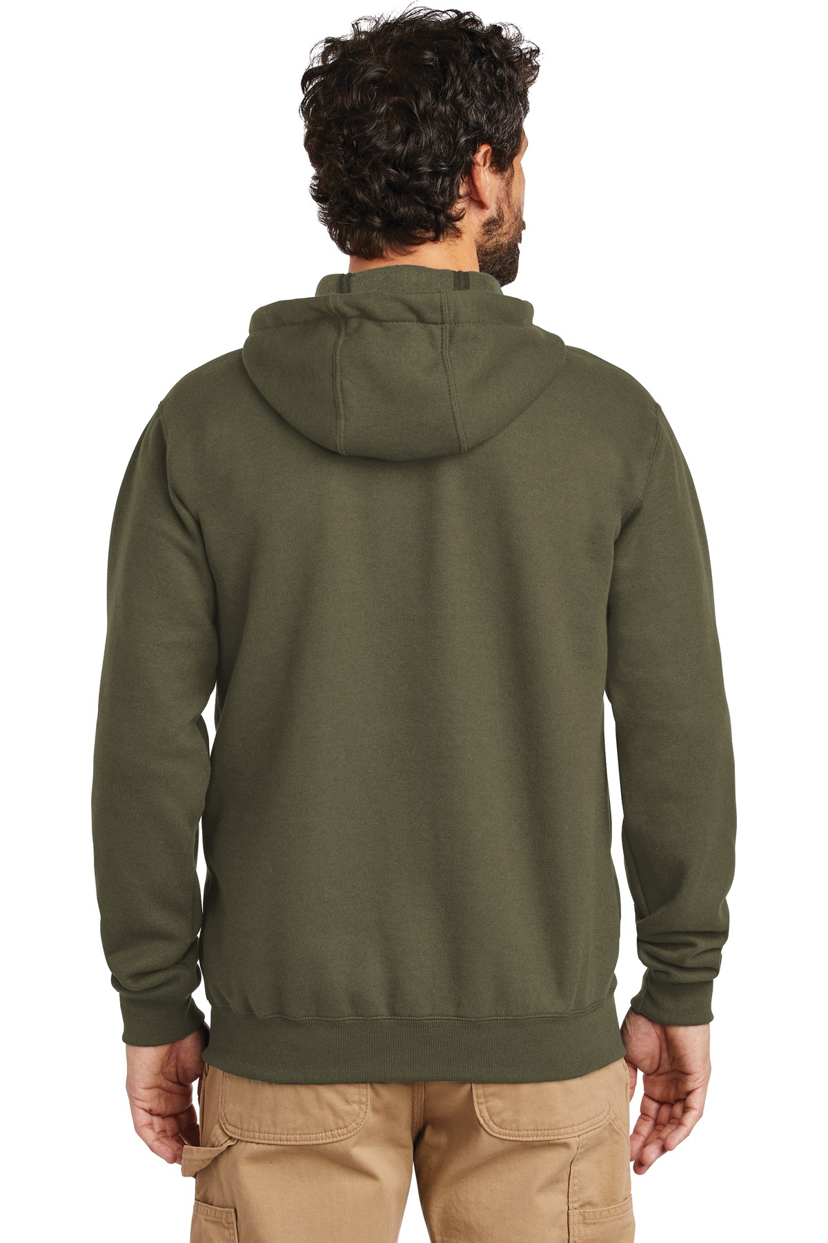 Carhartt Midweight Hooded Zip-Front Sweatshirt. CTK122, custom hoodie or sweatshirt with logo imprint 65