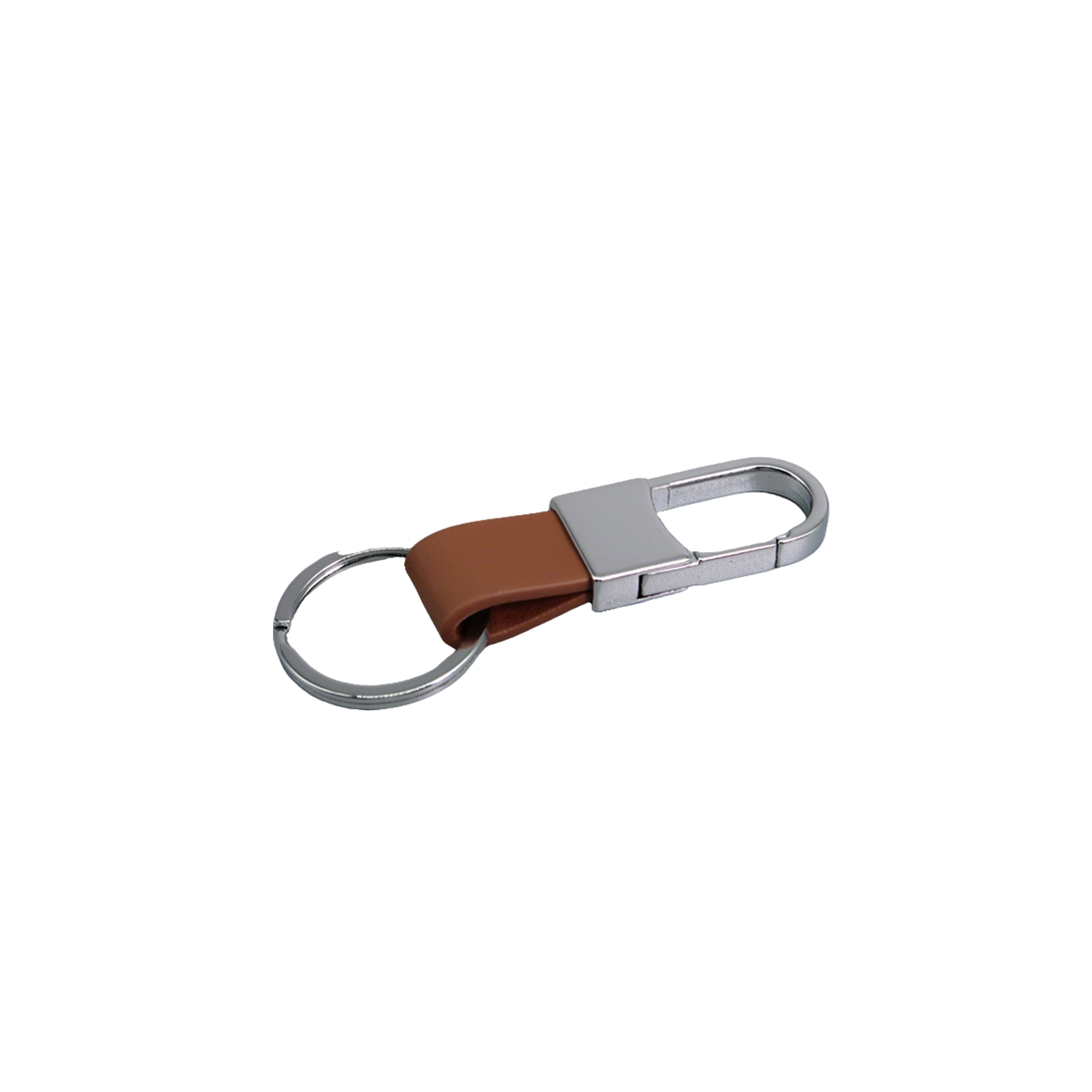 Zinc Alloy Key Holder With PU Leather Strap 3.35" Length X 1.26" Width 22