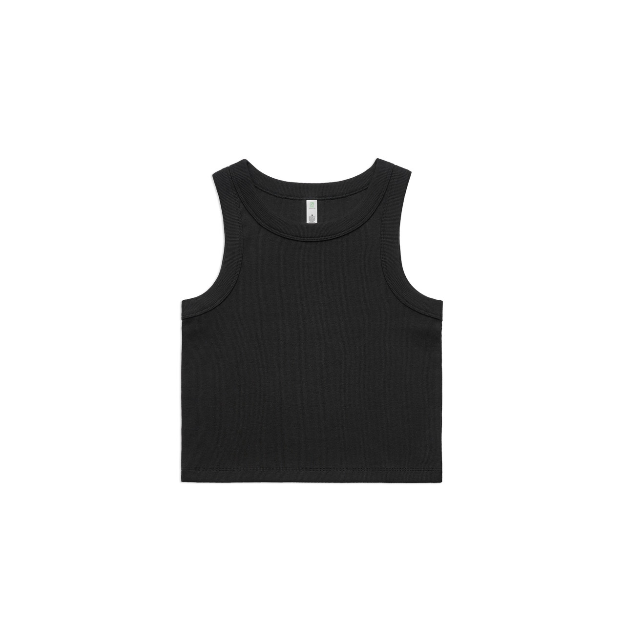 Wo's Organic Rib Crop Tank | 4064G 23