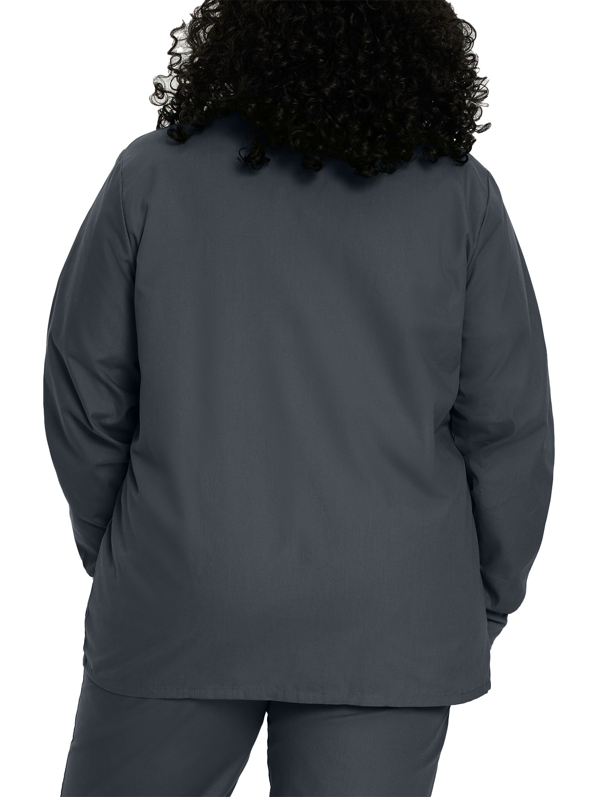 Landau - Essentials - Women's Four-Pocket Crew Neck Warm-Up Jacket 11