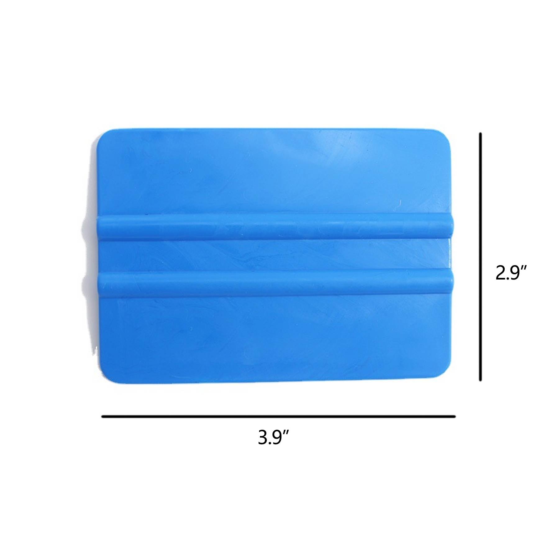 Blue Hand Plastic Scraper 2