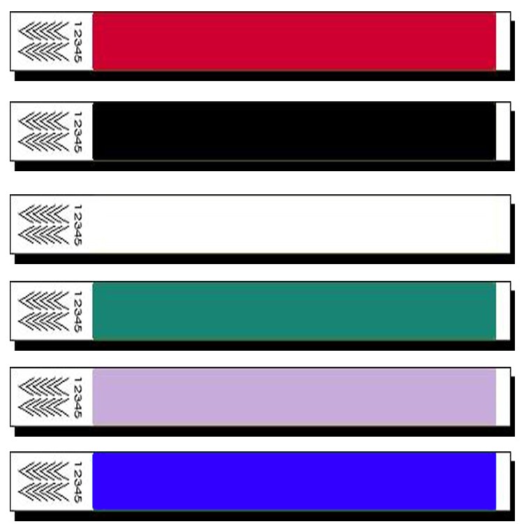 1" Tyvek Wristband 3