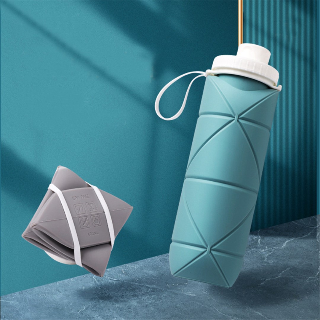 Silicone Foldable Travel Water Bottle 4