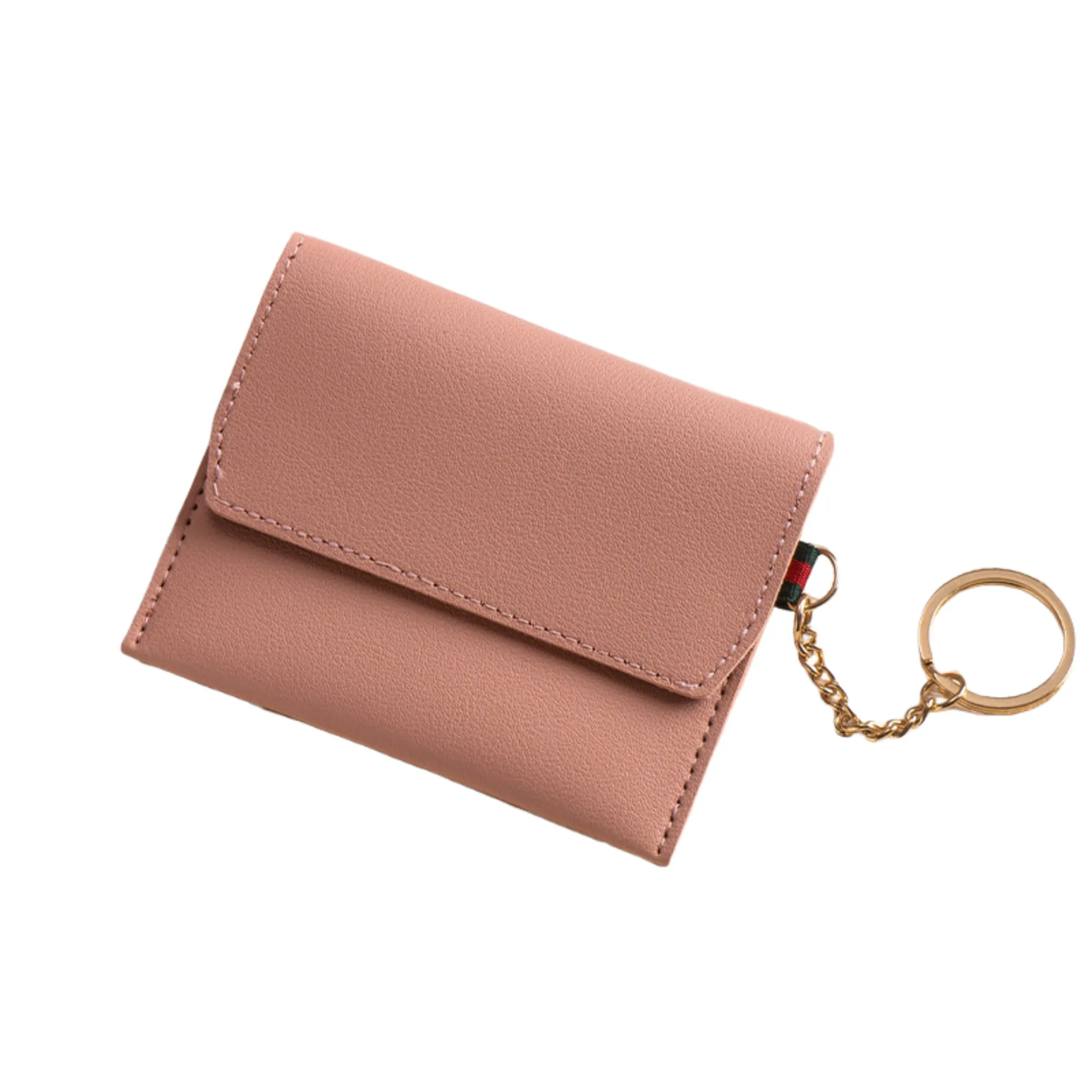 Mini Wallet Keychain Integrated ID Card Holder 7