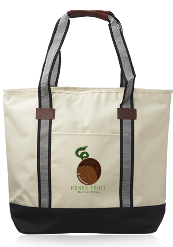Large Sea Coast Polyester Tote Bags 4